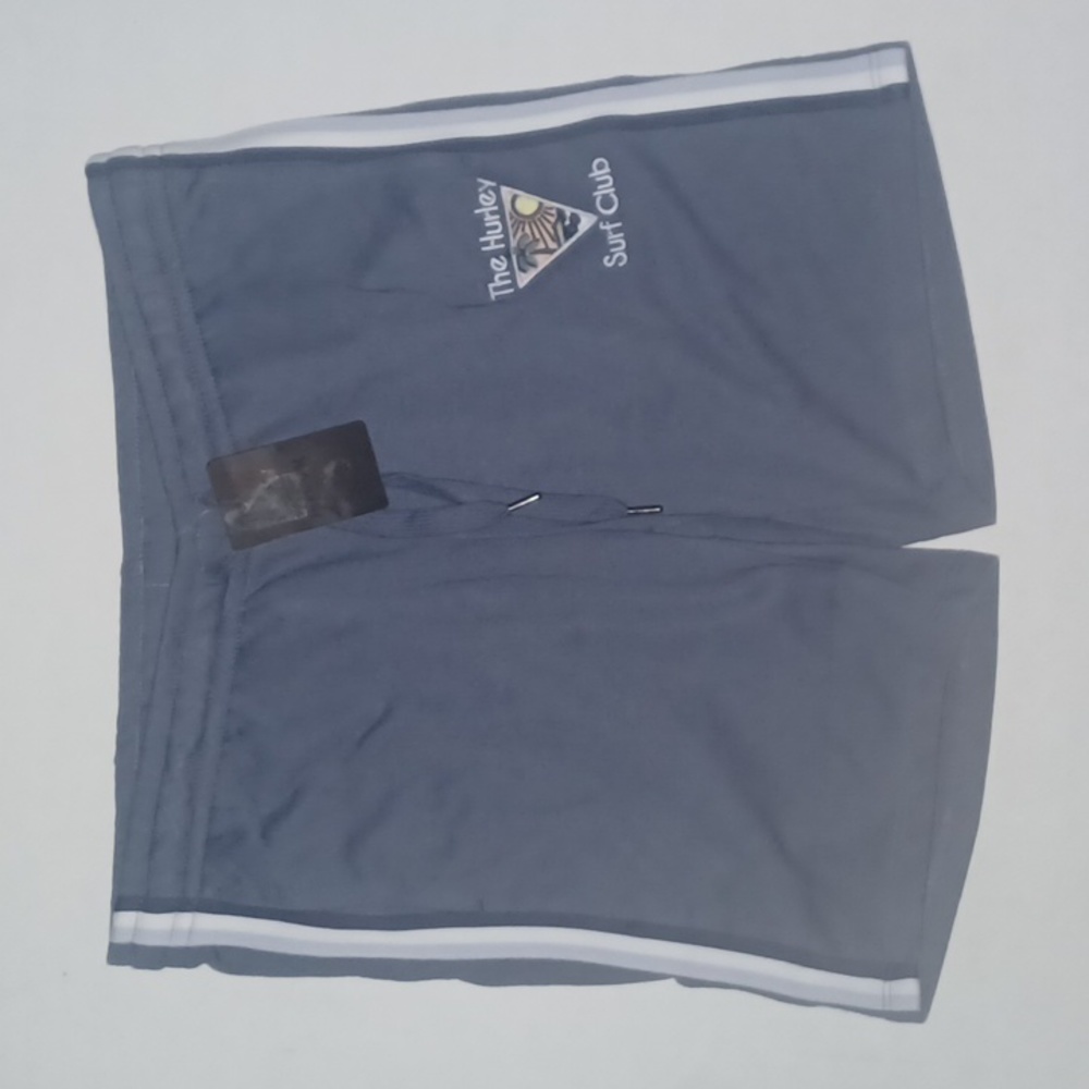Hurley Community Cabana French Terry Shorts Color-Blue NWT